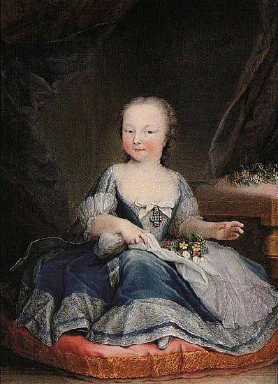 unknow artist Portrait of Princess Maria Felicita of Savoy Germany oil painting art